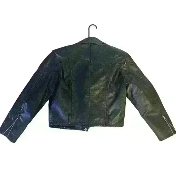 Vintage Women Leather Motorcycle Jacket - Picture 2 of 4